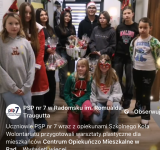 Warsztaty plastyczne dla mieszkańców Centrum Opiekuńczo Mieszkalne w Radomsku